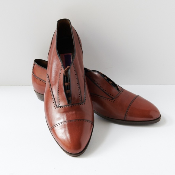 80s - SUSAN BENNIS - WARREN EDWARDS - Shoes - Men\'s - 10 - Brown Leather main image 8